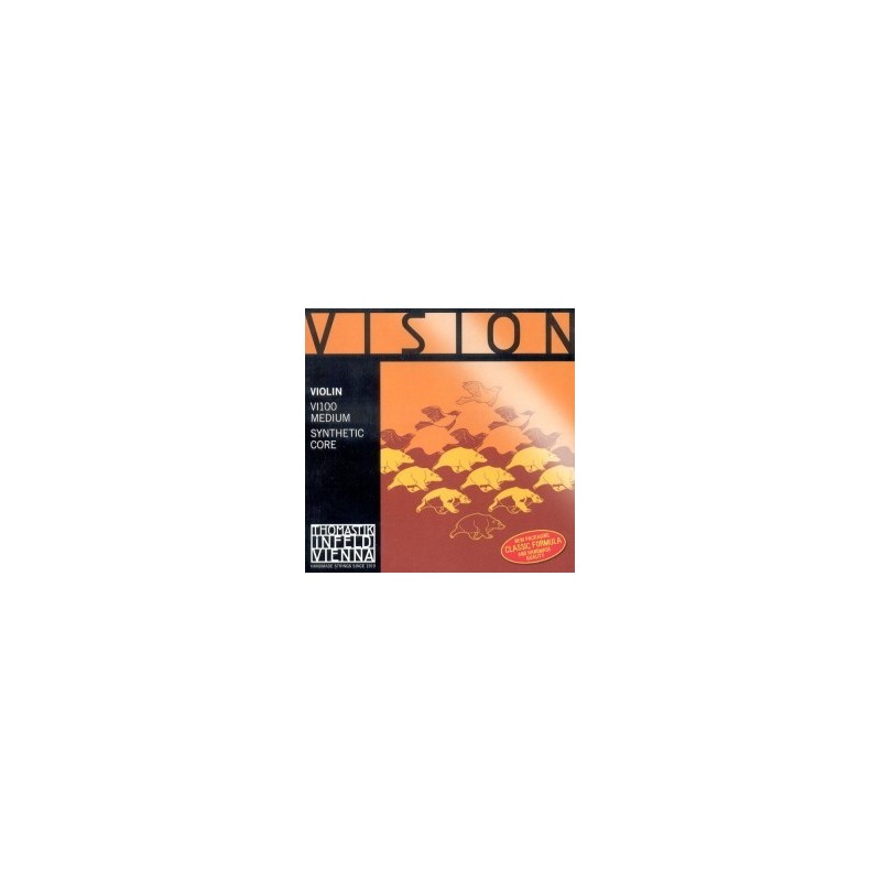 Juego Cuerdas Violín Thomastik Vision Vi-100 4/4 Medium
