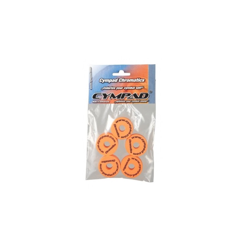 Accesorio Platos Cympad Cs15/5-O Chromatics Set Ø 40X15Mm (5-Pc Sets) Orange