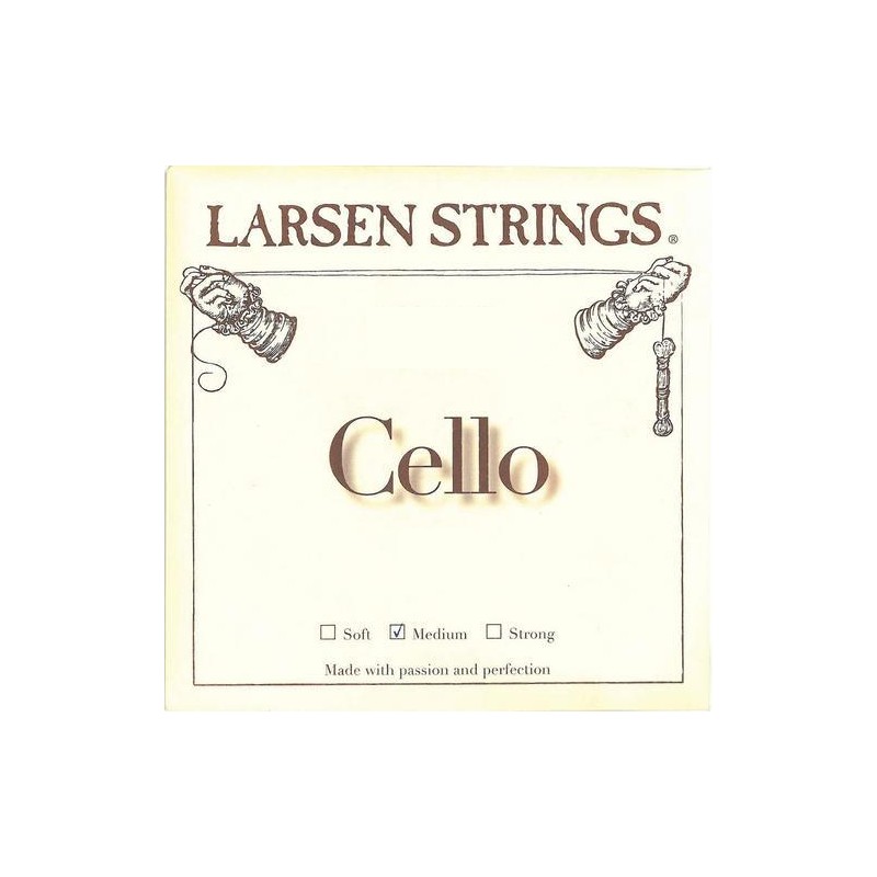 Cuerda Cello 4ª Larsen 4ª 4/4 Wolfram Medium C2054