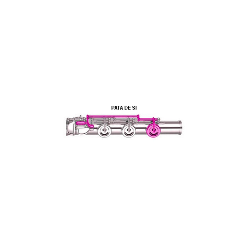 Flauta Travesera Pearl Quantz Forza F-665-Rbe