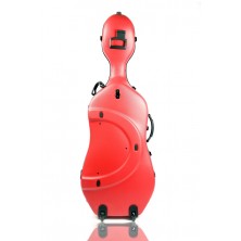Estuche Cello 4/4 Bam 1001Sw Classic Ruedas Rojo