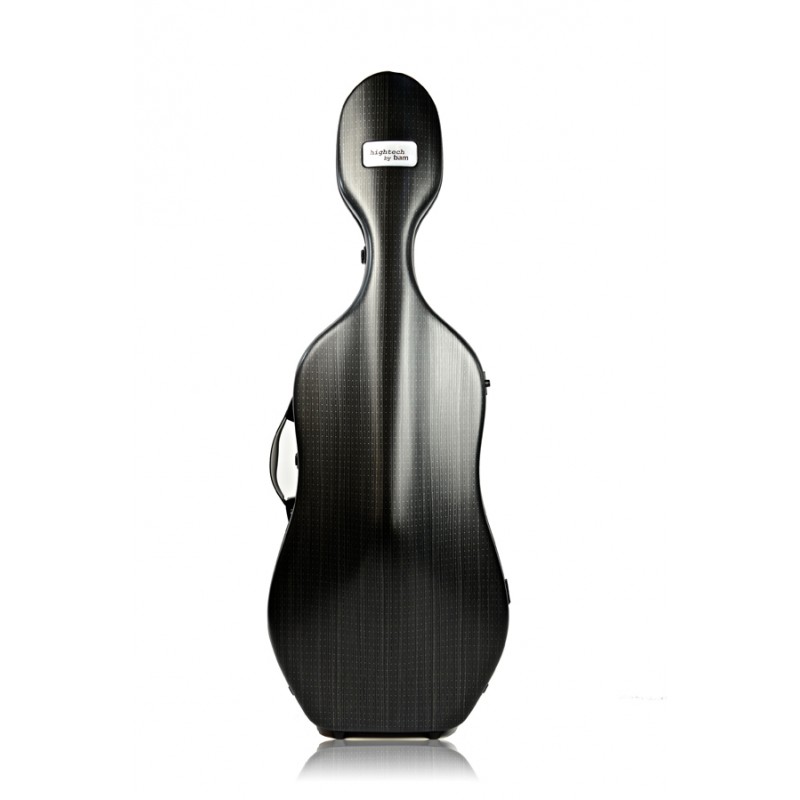 Estuche Cello 4/4 Bam 1004Xl Compact 3.5 Hightech Negro Lazure