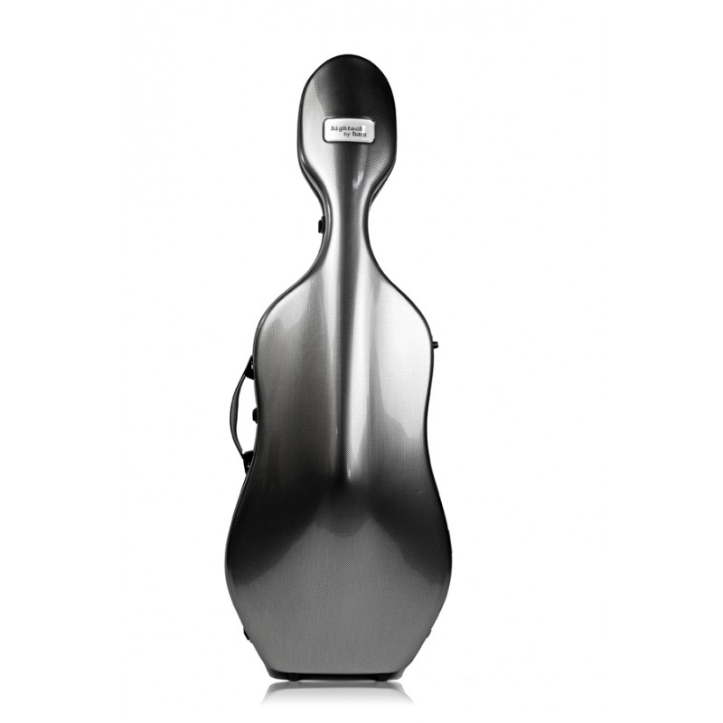 Estuche Cello 4/4 Bam 1004Xl Compact 3.5 Hightech Carbon Plata
