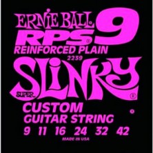Ernie Ball 2239 Rps-9 Reinforced Plain Super Slinky 09-42