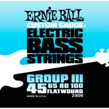 Ernie Ball Group Iii Flatwound 45-100