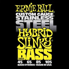 Ernie Ball Stainless Steel Hybrid Slinky 45-105