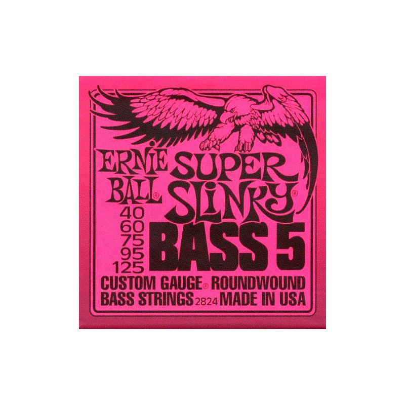 Ernie Ball Super Slinky 40-125 5 Strings