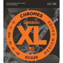 D'Addario Ecg26 Chromes Medium 13-56