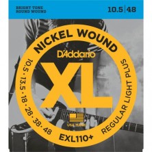 D'Addario Exl110+ Regular Light Plus 10.5-48