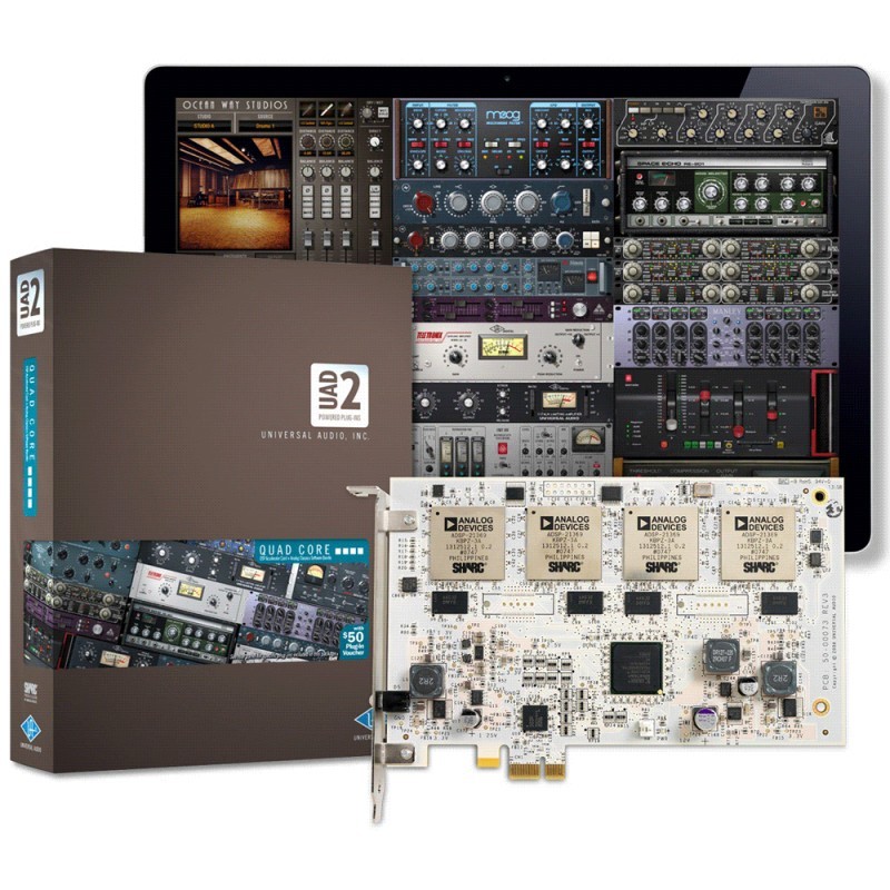 Tarjeta DSP Universal Audio Uad 2 Quad Core