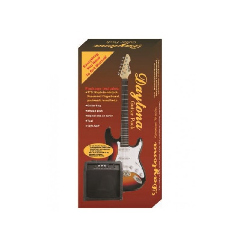 Pack Guitarra Eléctrica Daytona Pgedn