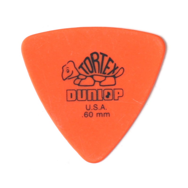 Púa Dunlop 431-R Tortex Triangle 0.60 Mm