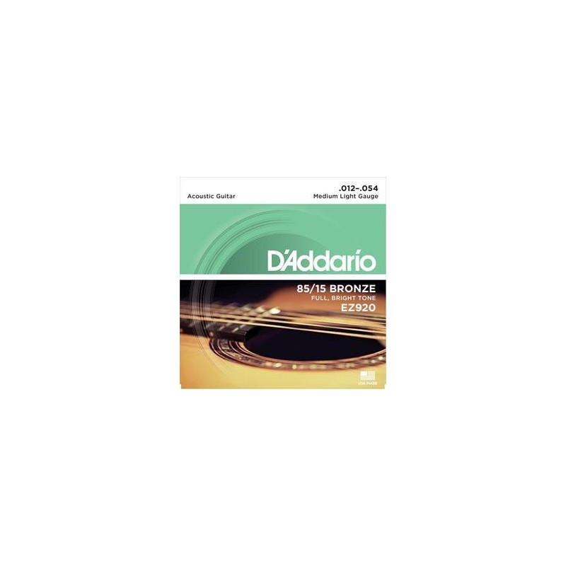 004274 DAddario Ez920 85*15 Ez920 Great American Med-Light 12-54