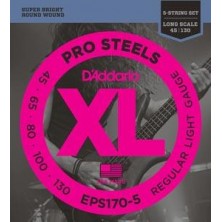 D'Addario Eps170-5 Prosteels 5-String Bass Long Scale 45-130