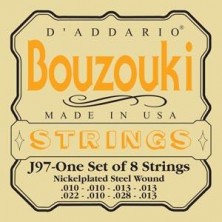 D'Addario J97 Greek Bouzouki 8-String Nickel Wound