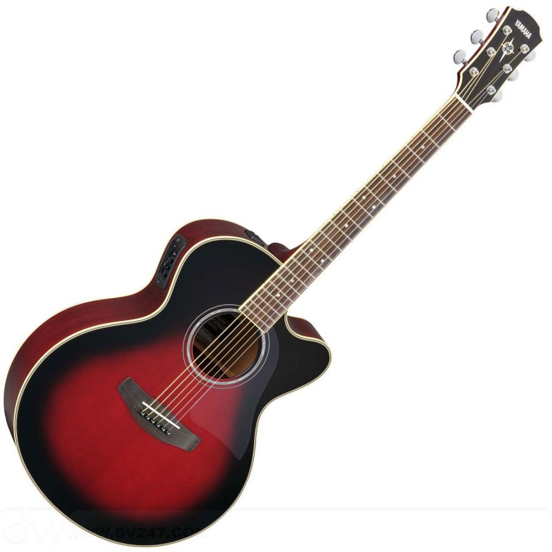 Guitarra Electroacústica Yamaha Cpx700Ii Dusk Sun Red