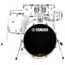 Batería Sin Herrajes Yamaha Stage Custom Birch Pure White 