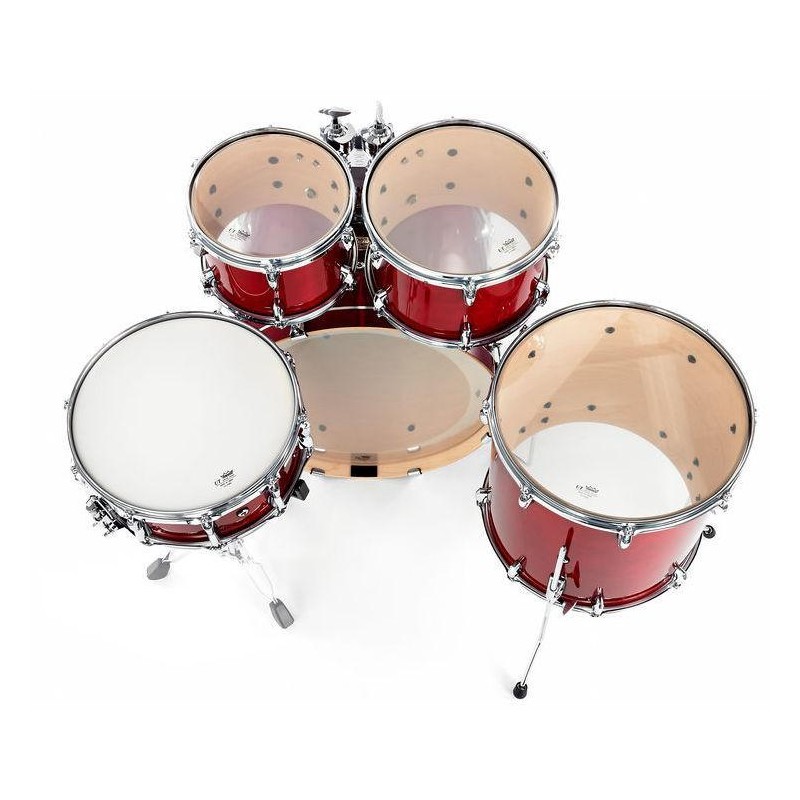 Batería Sin Herrajes Yamaha Stage Custom Birch Cranberry Red 22