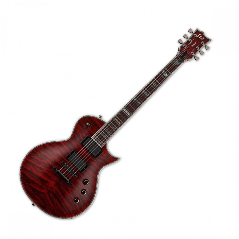 Guitarra Eléctrica Sólida Ltd Ec-1000Qm Stbc