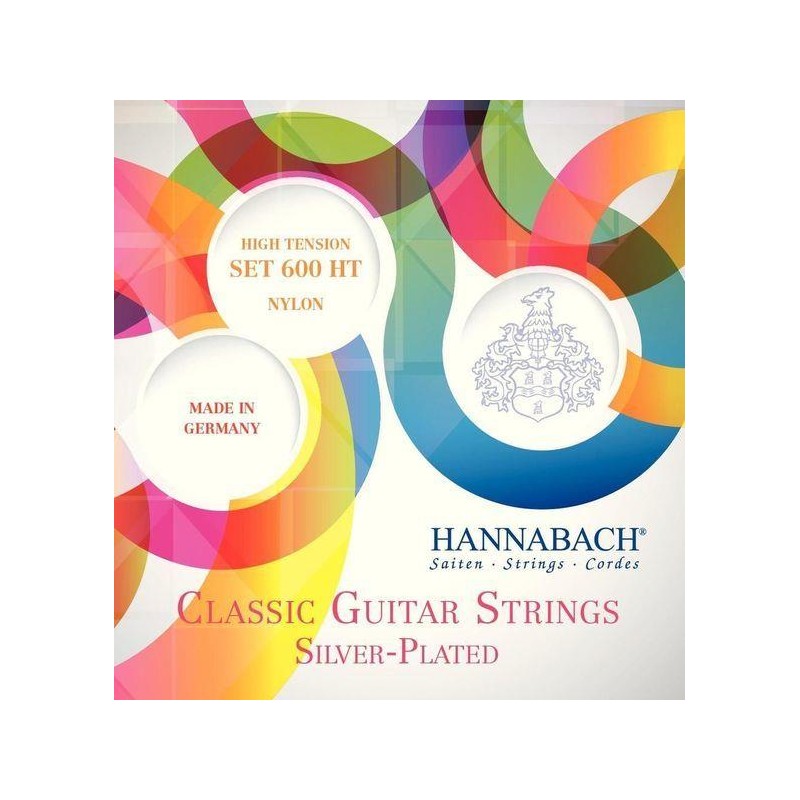 Juego Cuerdas Guitarra Clásica Hannabach 600Ht
