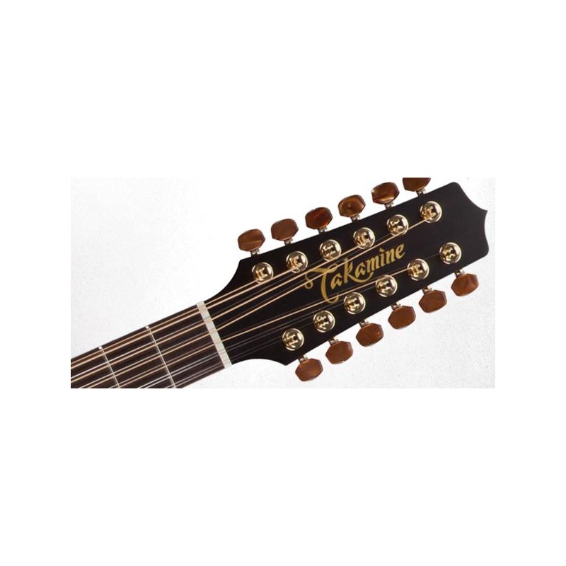 Guitarra Electroacústica 12 Cuerdas Takamine P3Dc-12