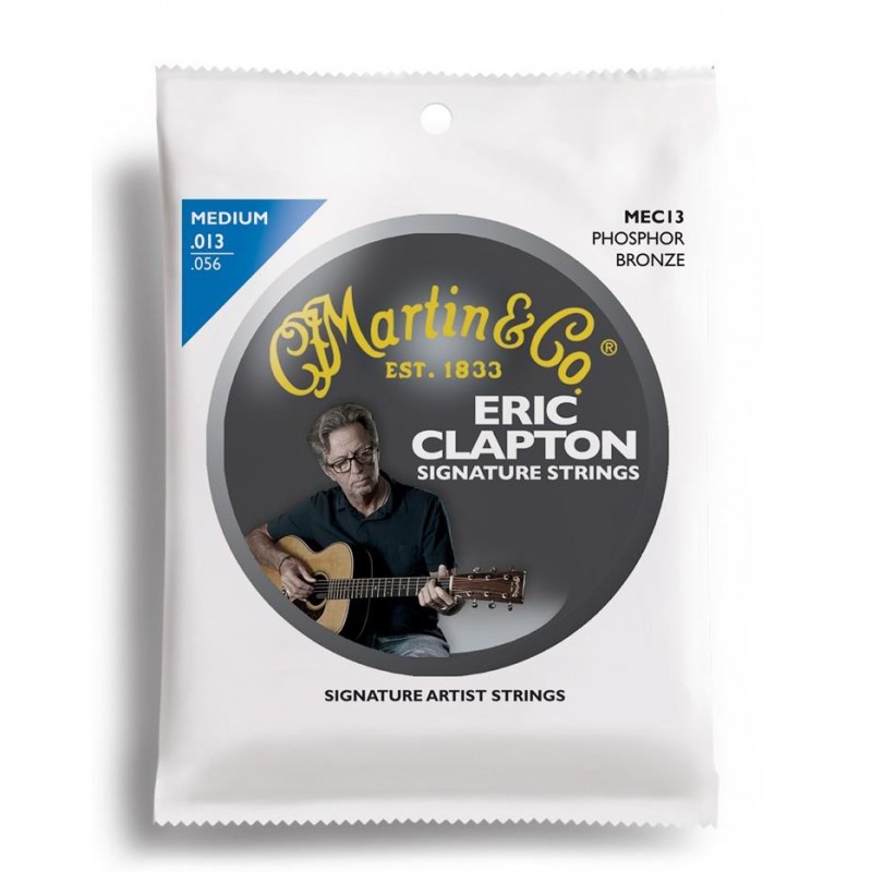 Juego Cuerdas Guitarra Acústica Martin Eric Clapton.13/56