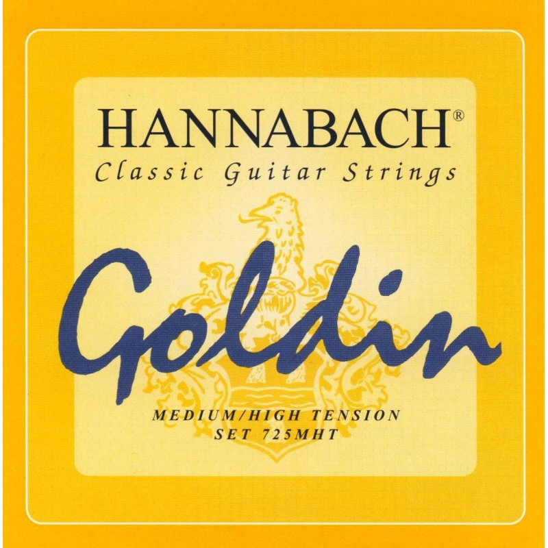 Juego Cuerdas Guitarra Clásica Hannabach 725-Mht Me.Fuerte