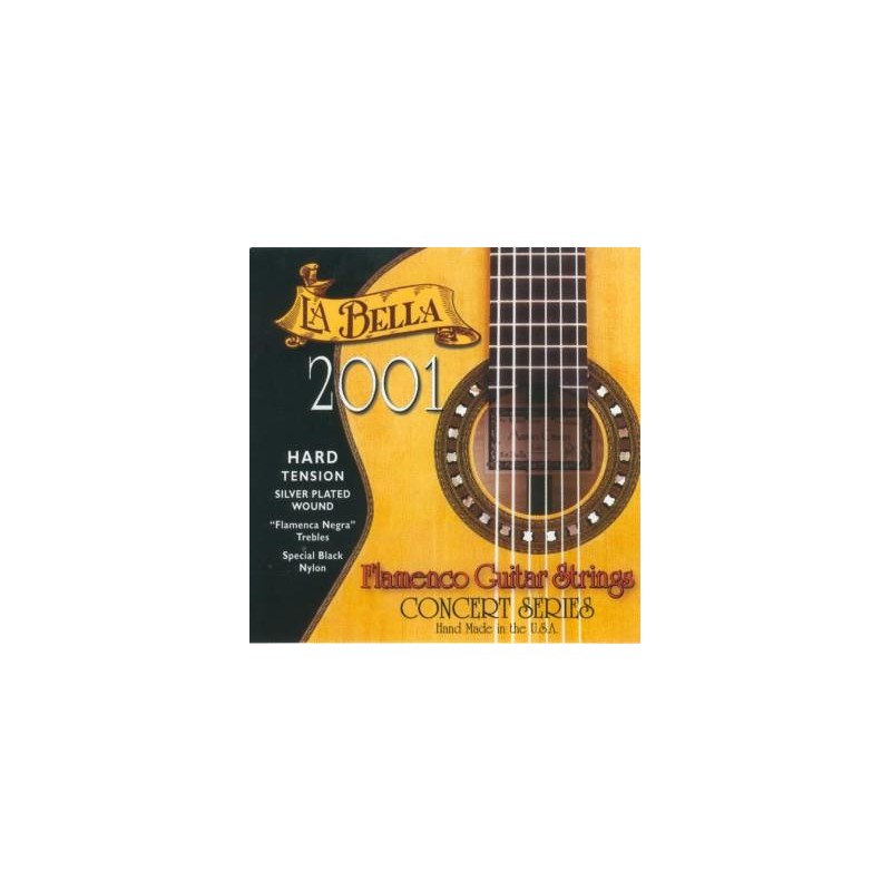 Juego Cuerdas Guitarra Clásica La Bella 2001F-Ht Fla.Fue.