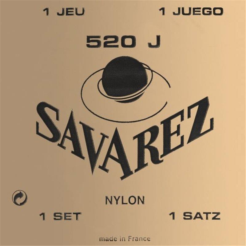 Juego Cuerdas Guitarra Clásica Savarez 520-J Car.Ama.