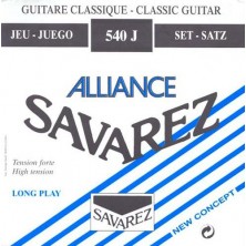 CUERDAS GUITARRA CLASICA Juego Completo Savarez 540/J Alliance Azul 