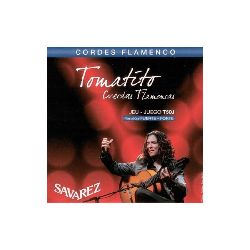 Juego Cuerdas Guitarra Clásica Savarez T-50J Tomatito
