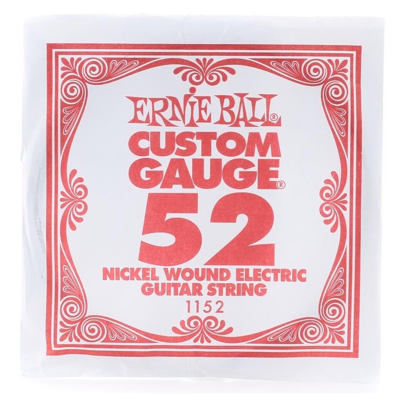Cuerda Suelta Guitarra Eléctrica Ernie Ball 052  Eb1152