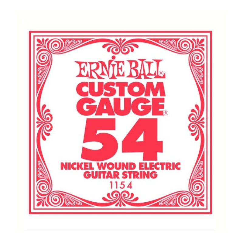 Cuerda Suelta Guitarra Eléctrica Ernie Ball 054  Eb1154