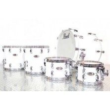 Batería Sin Herrajes Pearl Rf924Xep Reference Rock Arctic White 22