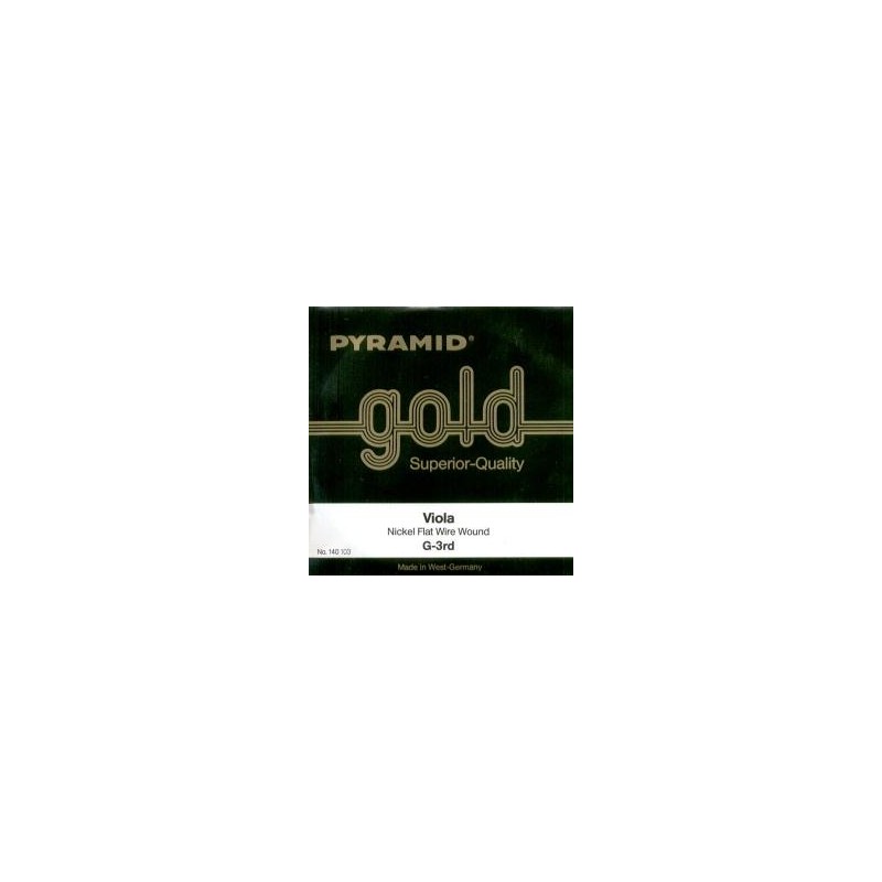 Cuerda Viola 3ª G Pyramid Gold 140103