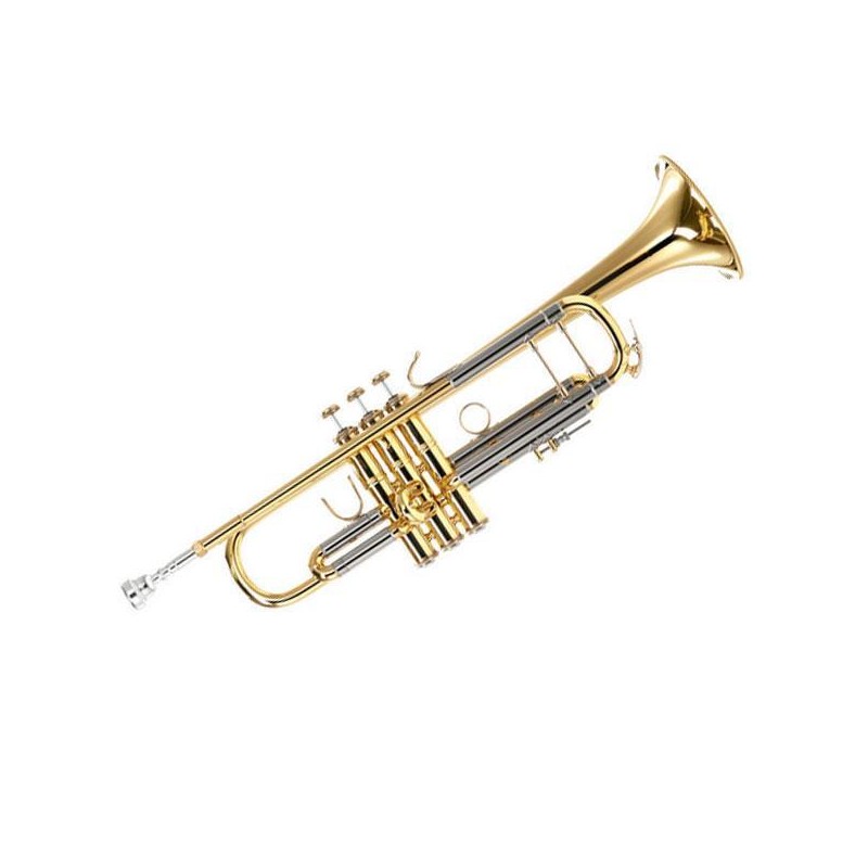 Trompeta Sib Bach Lt 180-43 Goldmessing