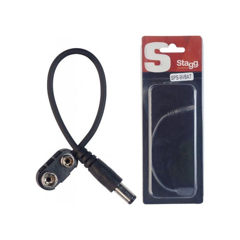 Cable Pedales Stagg Sps-9Vbat