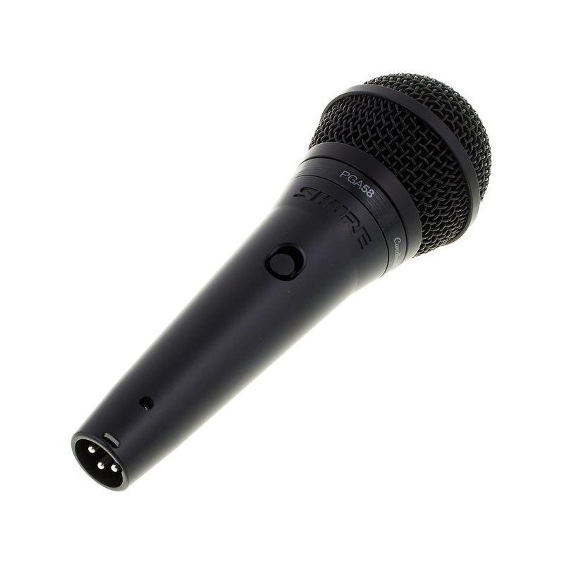 Micrófono Vocal Shure PGA58 BTS Set Micro+Barra+Cable