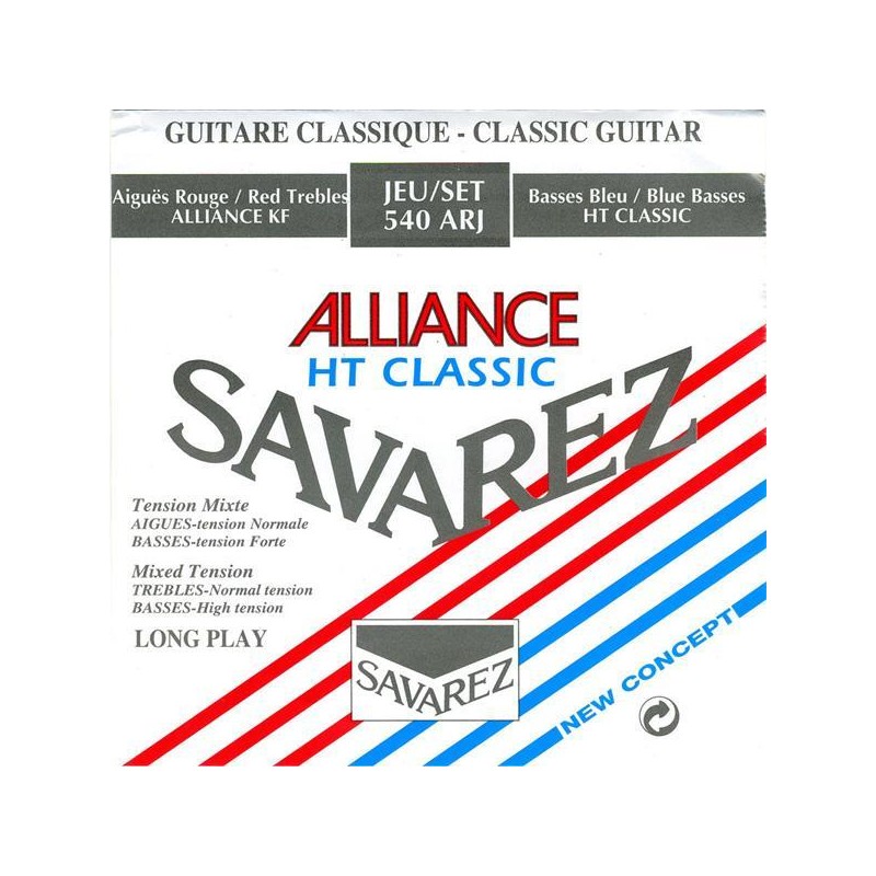 Juego Cuerdas Guitarra Clásica Savarez 540-ARJ Alliance