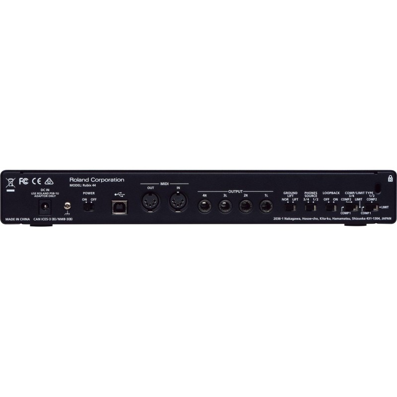 Interface Audio USB Roland Rubix 44