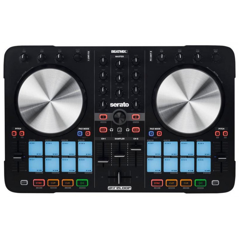 Controlador DJ Reloop Beatmix 2 Mk2 + Serato Intro - Multison