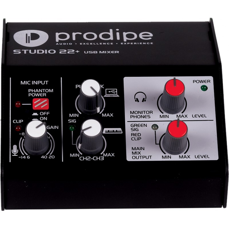 Interface Audio USB Prodipe Studio22 Plus