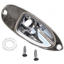Fender Placa Jack Stratocaster Chrome