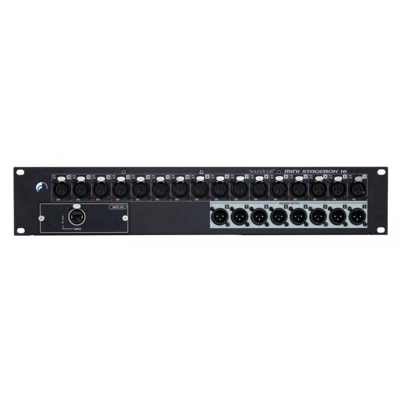 Conexión RJ45 Soundcraft Mini Stagebox 16 RJ45