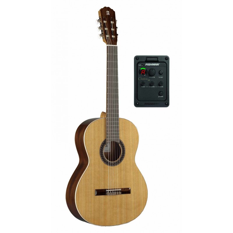 Guitarra Clásica Electrificada Alhambra 1C E1