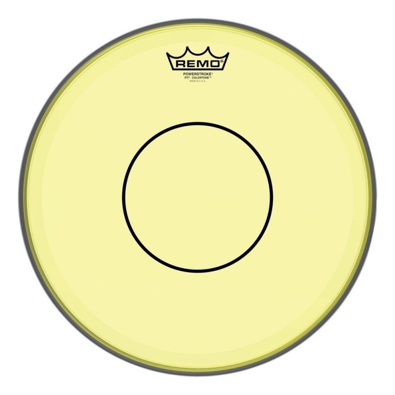 Parche Caja 14" Remo P7-0314-CT-YE Colortone Powerstroke 77 Clear Yellow