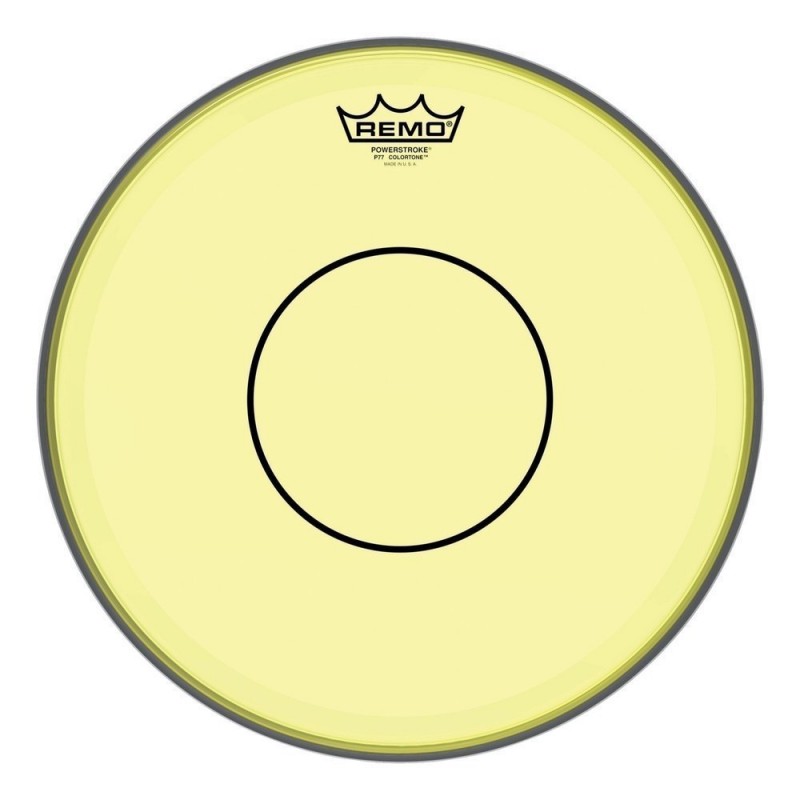 Remo P7-0313-CT-YE Colortone Powerstroke 77 Clear Yellow