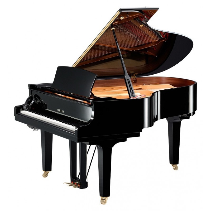 Piano de Cola Yamaha C3X SH3 PE Negro Pulido