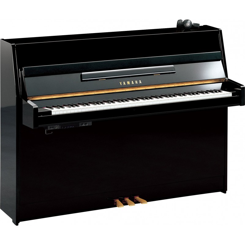Piano Vertical Yamaha B1 Negro Pulido PE SC2 Silent