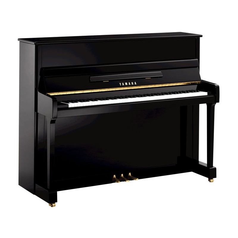 Piano Vertical Yamaha P121 M Negro Pulido PE SH3 Silent
